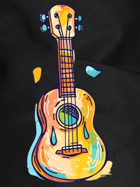 Ukulele Comic Look