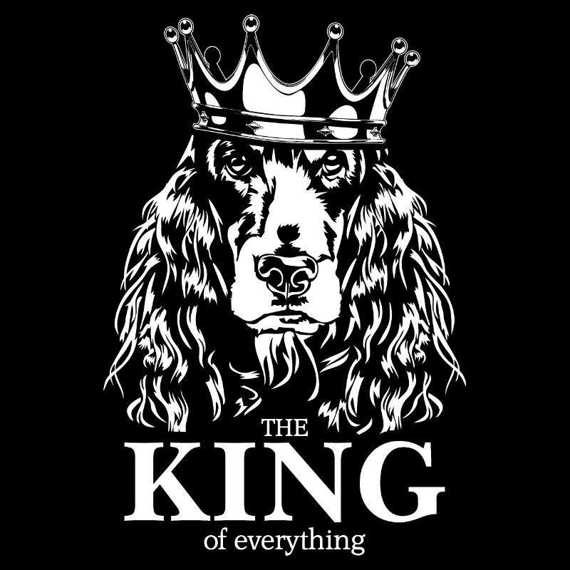 COCKER SPANIEL King Hundespruch Hunde Wilsigns