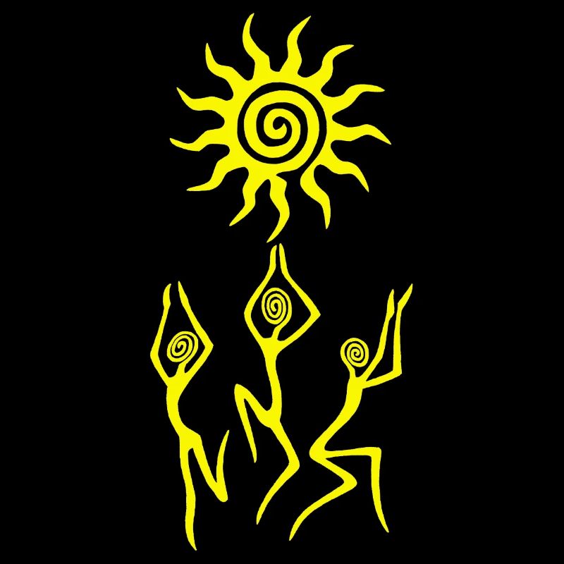 La danse du soleil jaune
