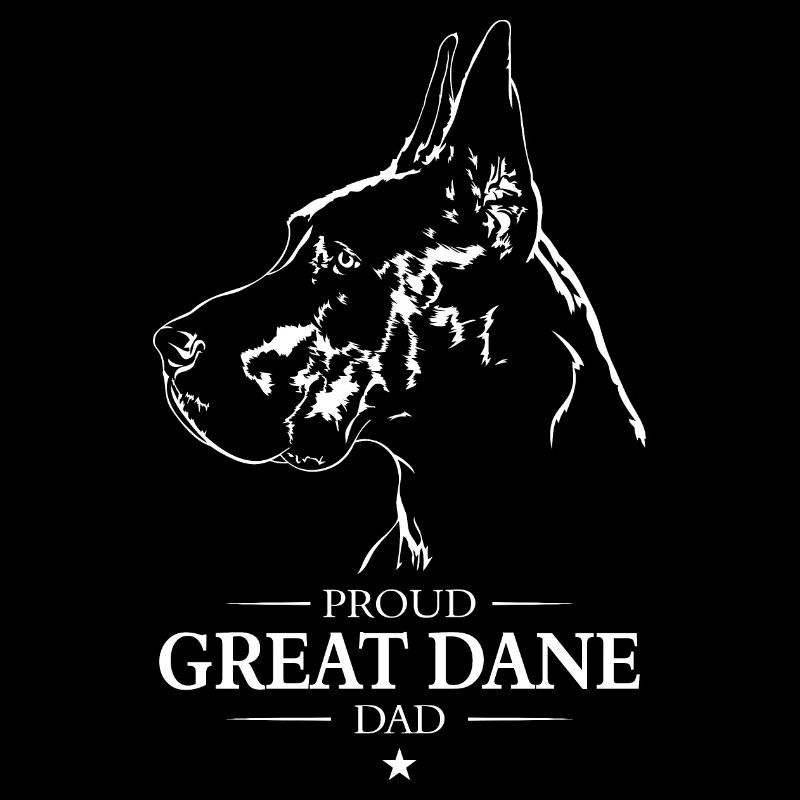 Great Dane Dad Hunde Hund Dogge Wilsigns