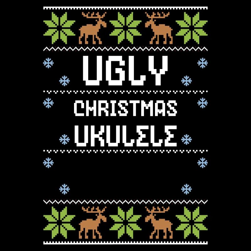 Ukulélé de Noël moche