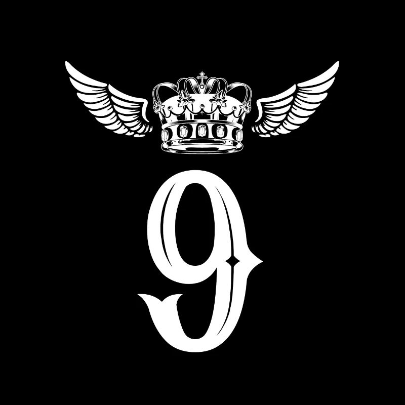 9 Number crown