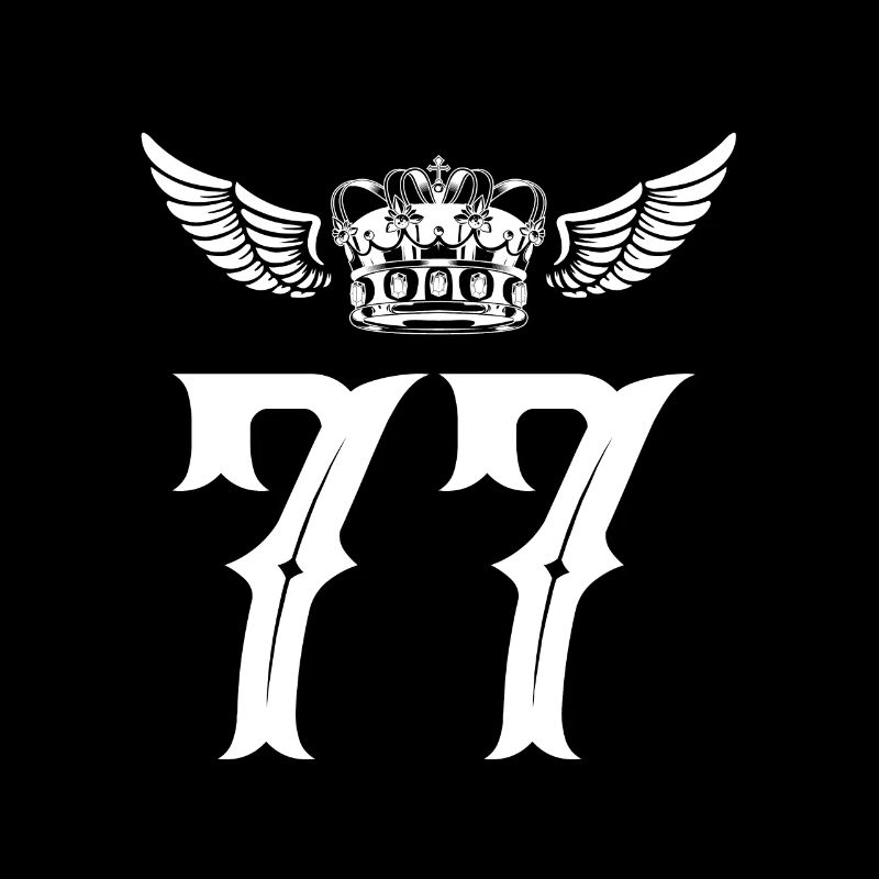 77 Couronne de numéros