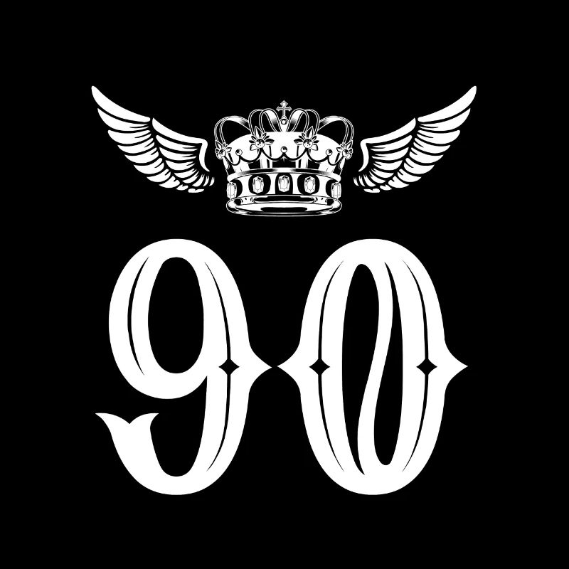 90 Couronne de numéros