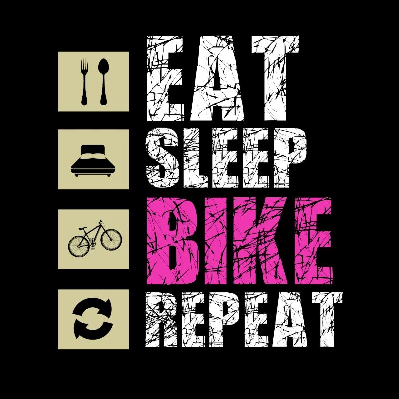 manger le vélo de sommeil répéter