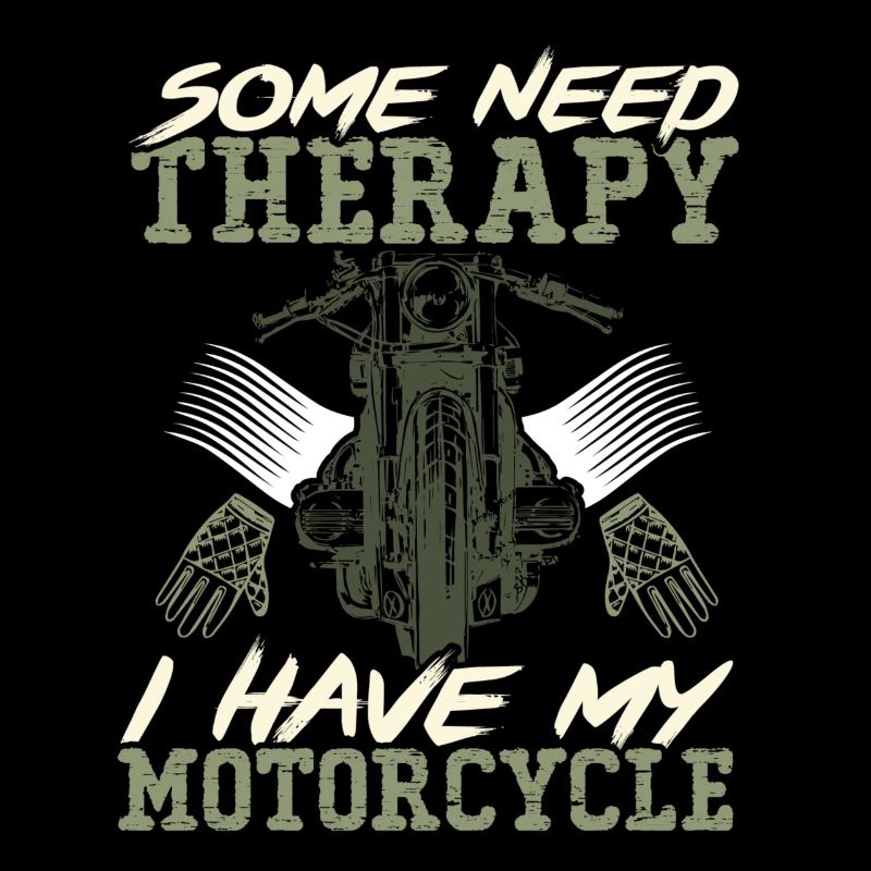 Motorcycle Therapy Biker