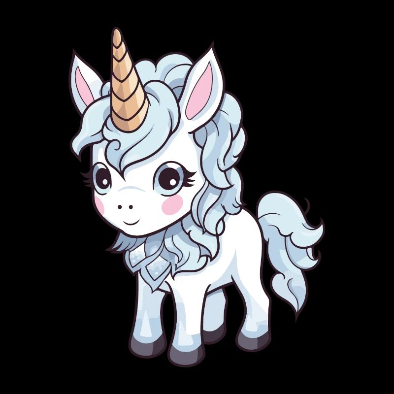 Einhorn Comic Niedlich