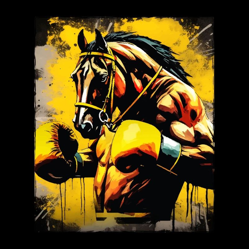 Pferd Boxer Kämpfer