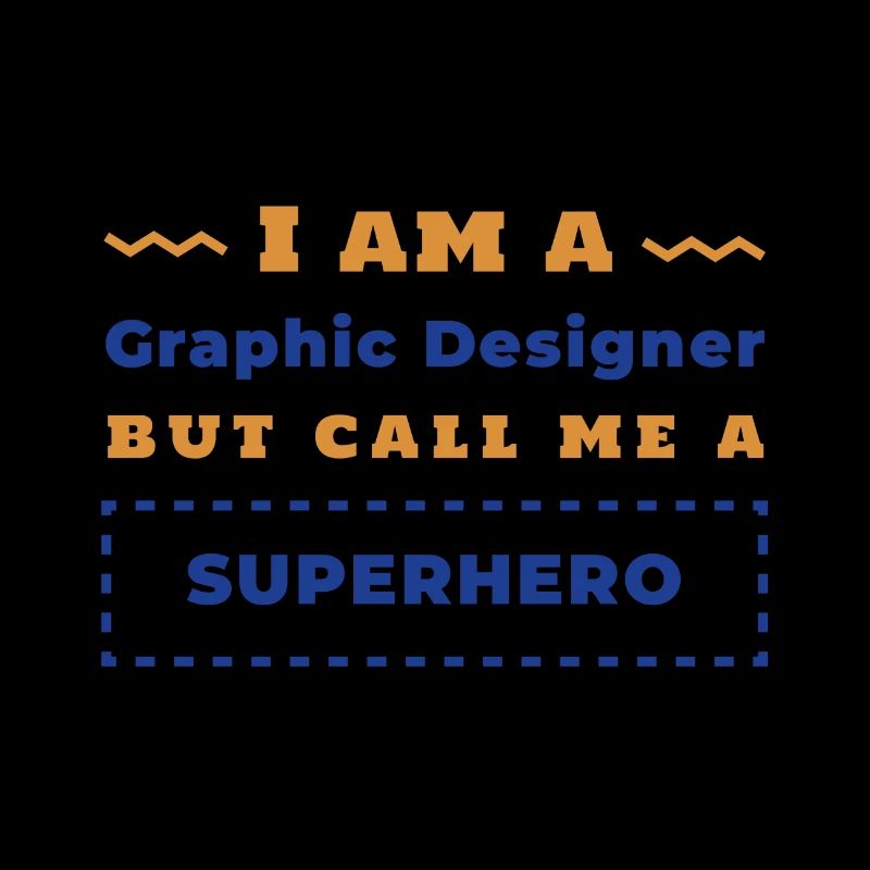 Je suis un designer graphique