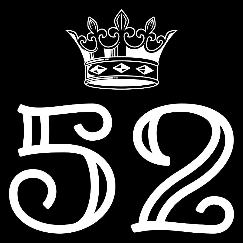 52 Zahl Krone