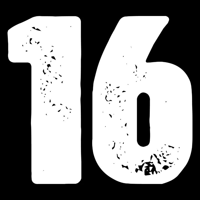 16 Maillot numéro