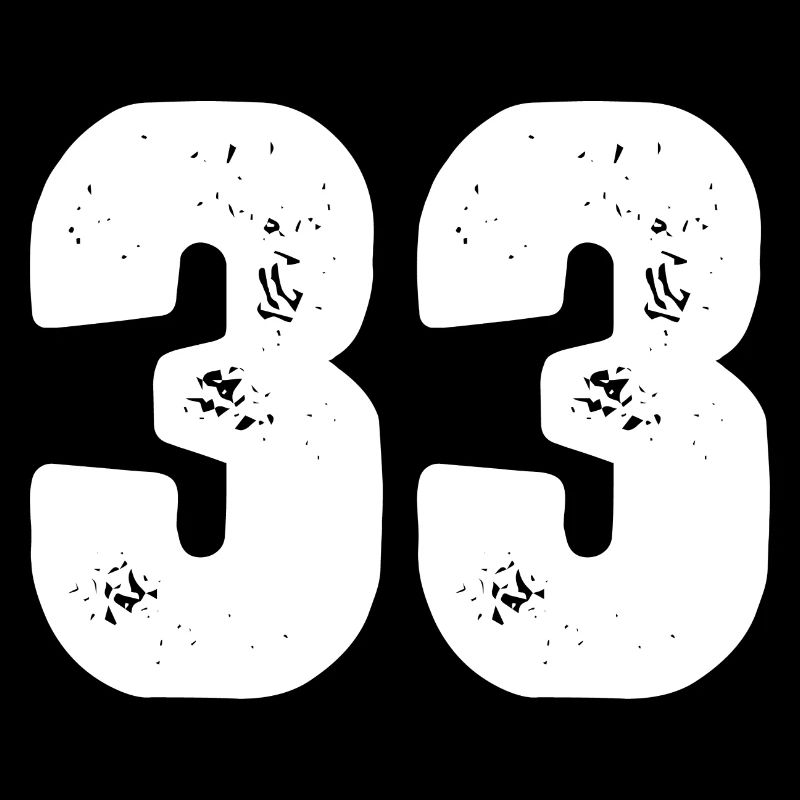 33 Maillot numéro