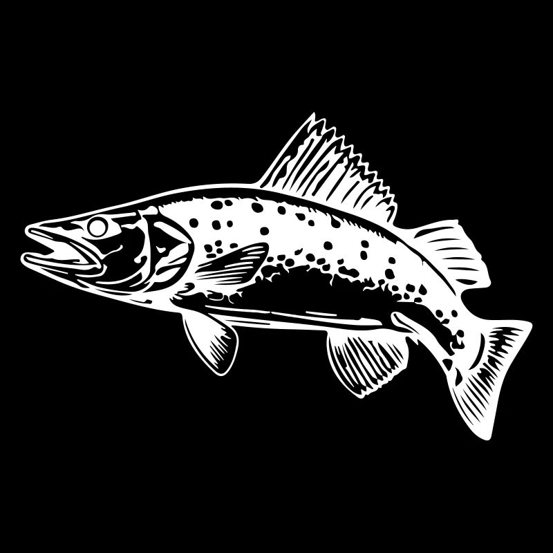 Silhouette de brochet