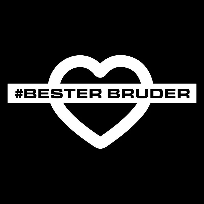 Bester Bruder Herzen Liebe