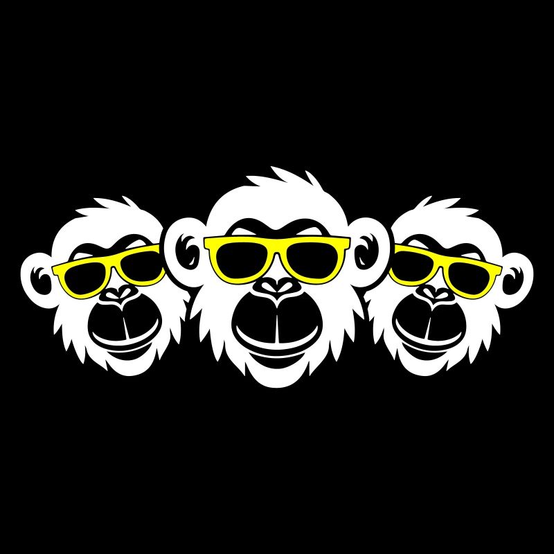 Monkey Head Funny Party Monkey