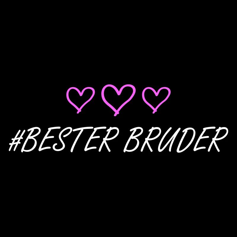 Bester Bruder Herz Liebe