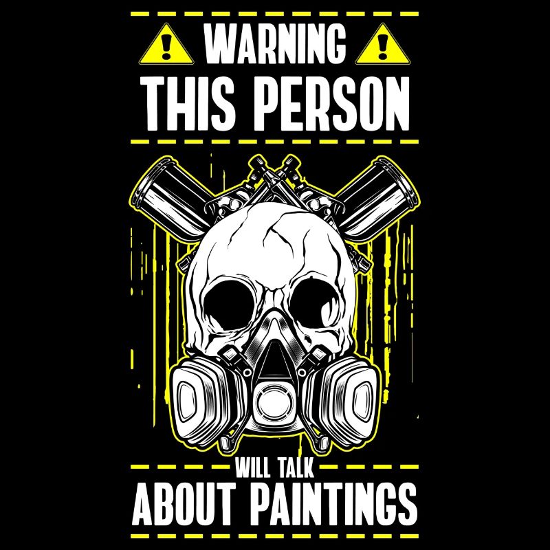 Painter spray can varnisher work