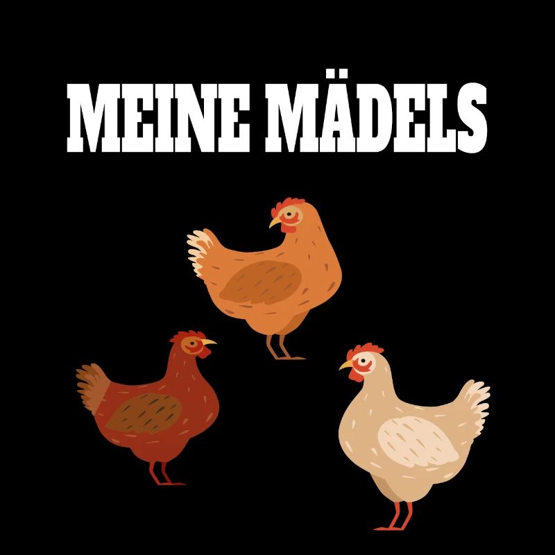 Huhn Lustig Spruch Geschenkidee Bauer Hühner