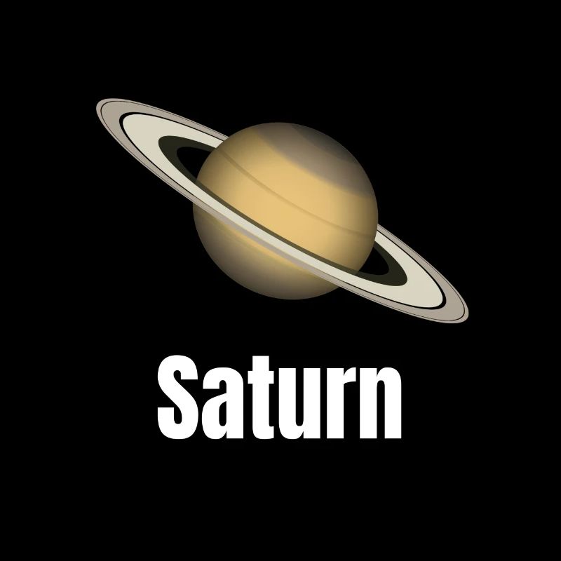 Saturn - Solar System Ring Planet
