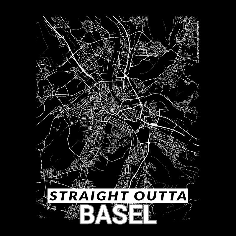 Straight Outta Basel Stadtplan und Straßen