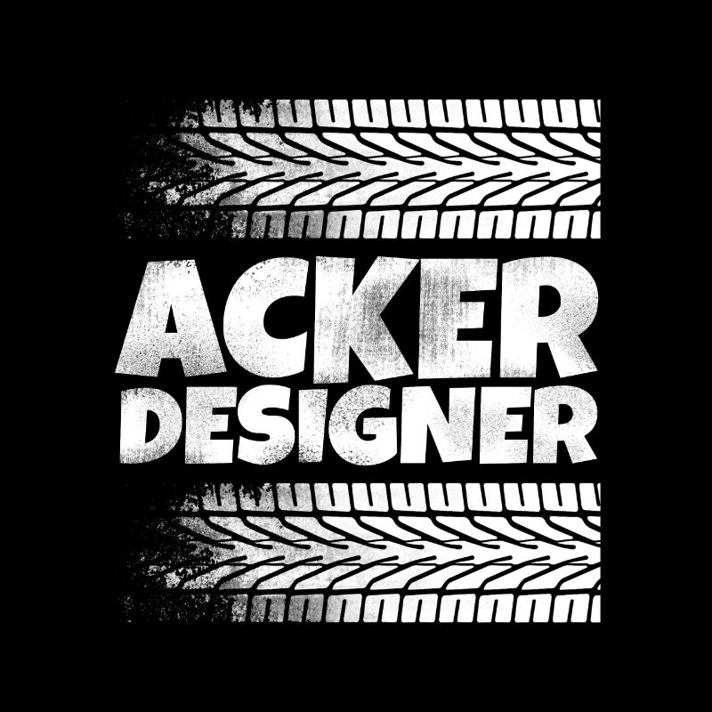 Acker Designer - Bauern und Landwirte - Traktor