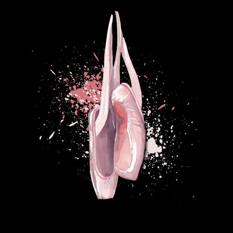 Ballet Dancer Ballerina Chaussures rose