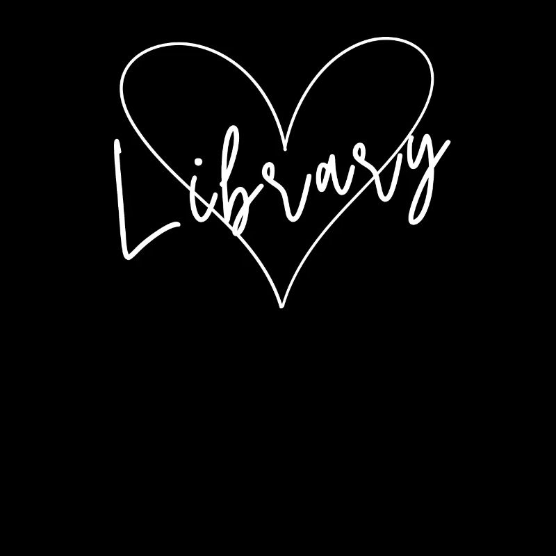 Bibliothek Liebt Es, Ein Buch Herz Zu Lesen