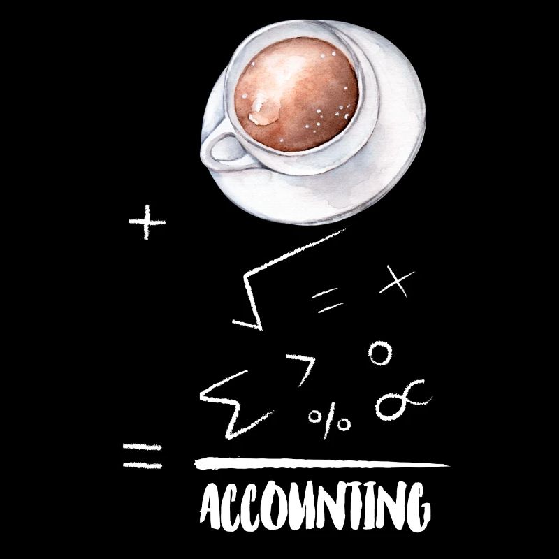 Okayest Accountant Math Calculation Coffee