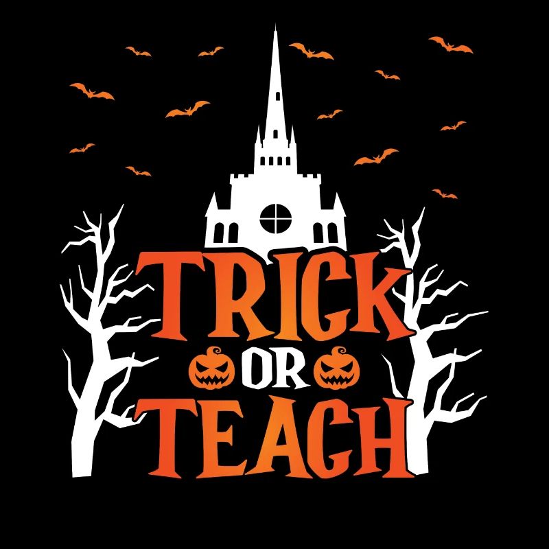 Süßes oder Saures Halloween Kürbis Fledermäuse