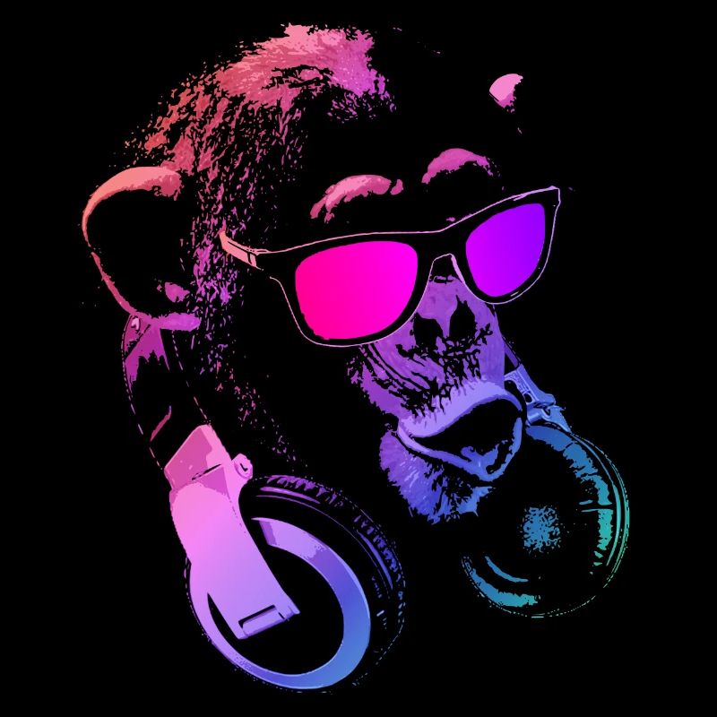 Monkey DJ Pink