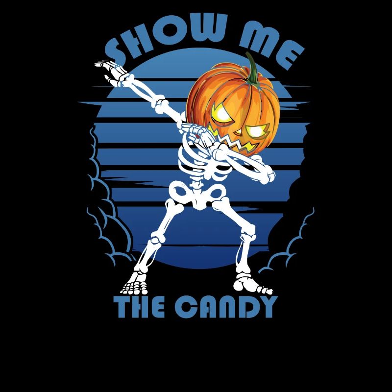 Zeigen Sie Mir Den Candy Pumpkin Skeleton Dance