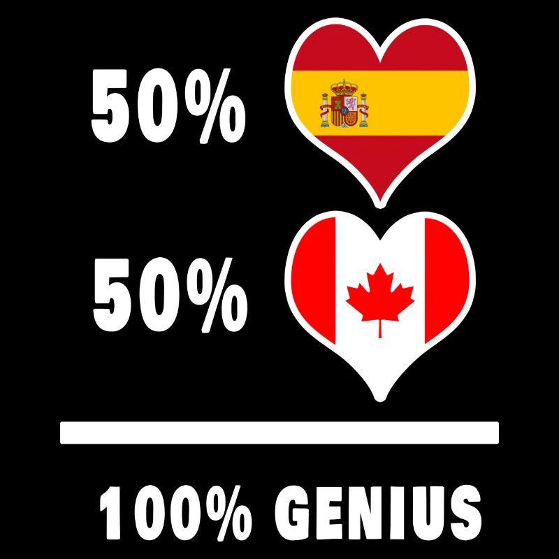 Canada and Spain genius / gift
