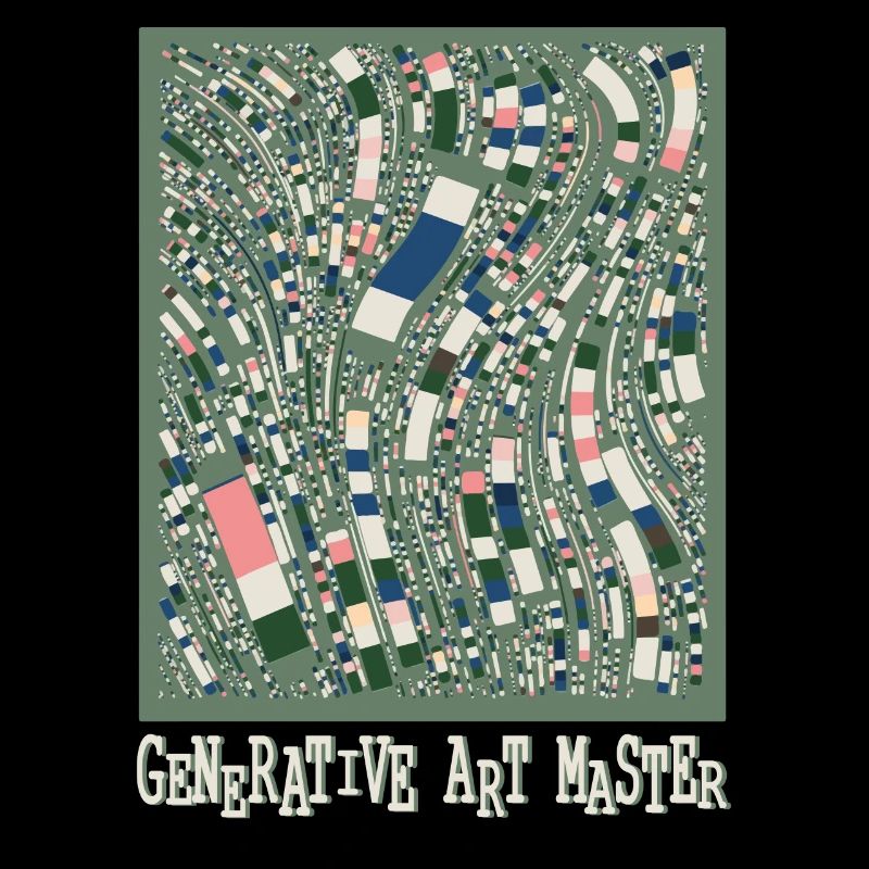 Generativer Kunstmaster-Programmierbildcode