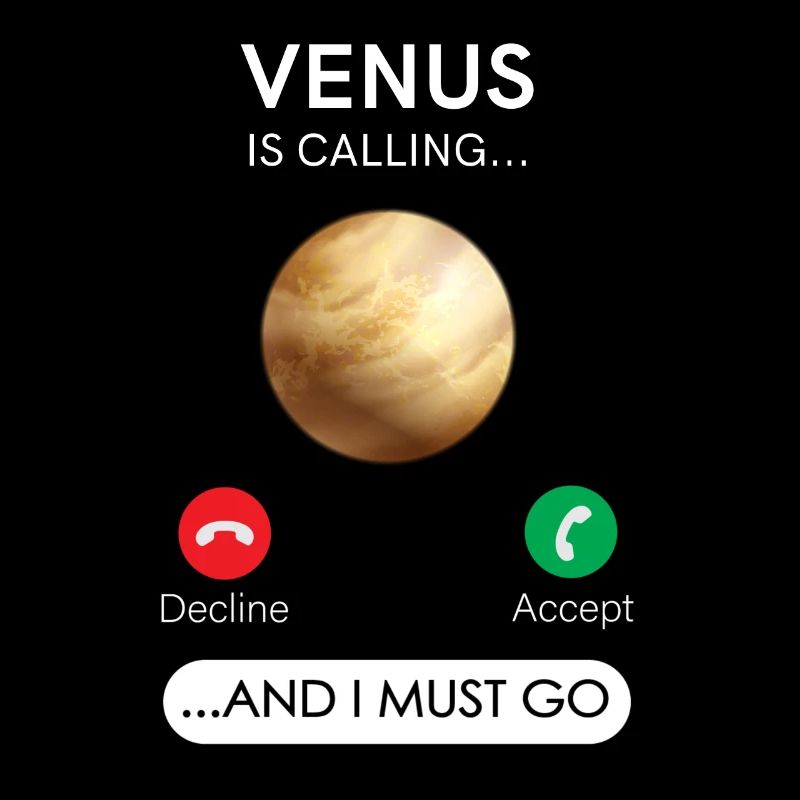 Vénus appelle et je dois perdre du poids, accepter