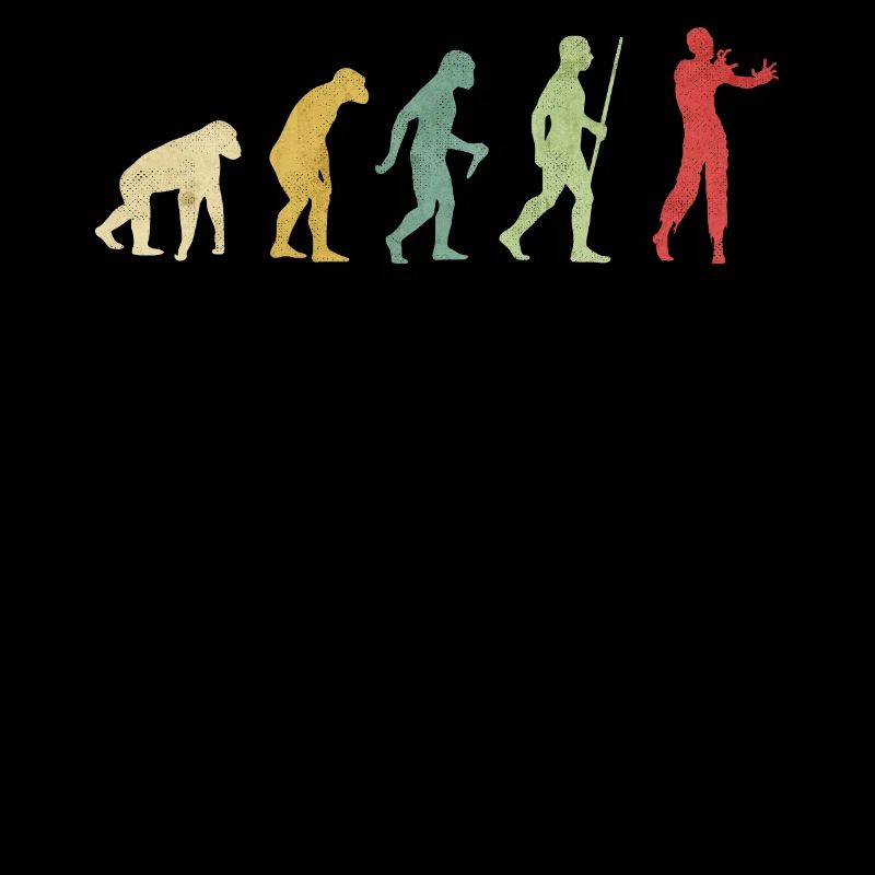 Zombie Man Walking Evolution