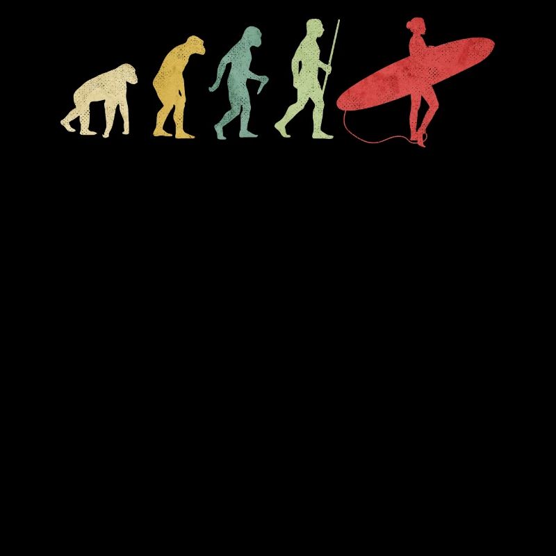 Surfing Board Girl Evolution