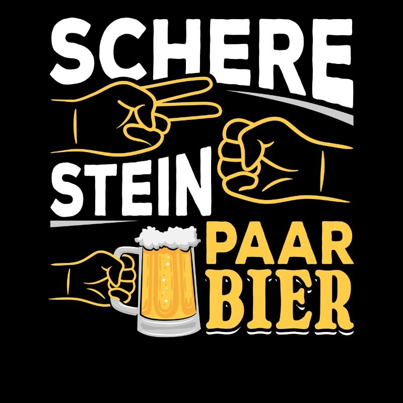 Schere, Stein, Paar, Bier - das perfekte Outfit