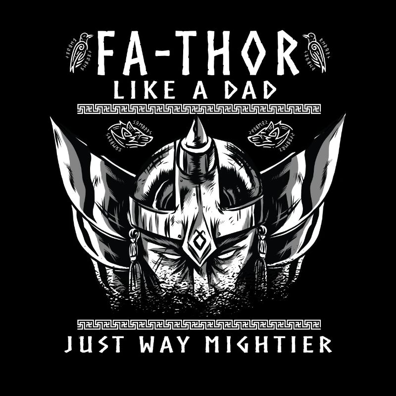 Vathor - Vatertag Vatertagsgeschenk Wikinger