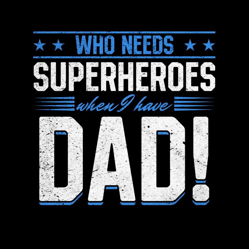Superheld Papa Besser als jeder Comic-Held