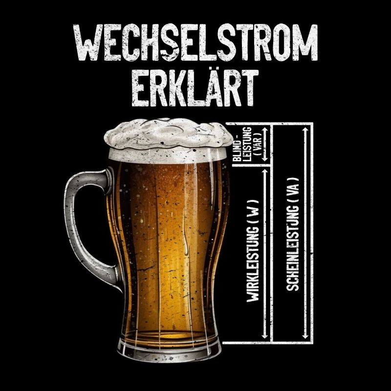 Wechselstrom erklärt Bier Elektriker Technik