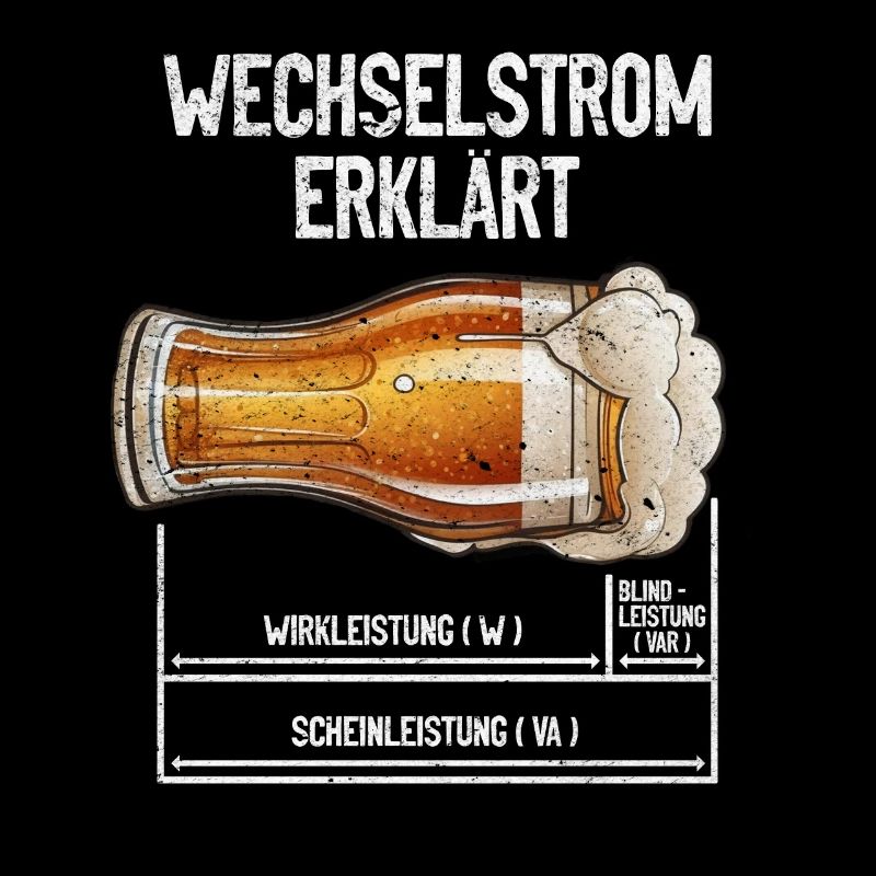Wechselstrom erklärt Bier Elektriker Technik