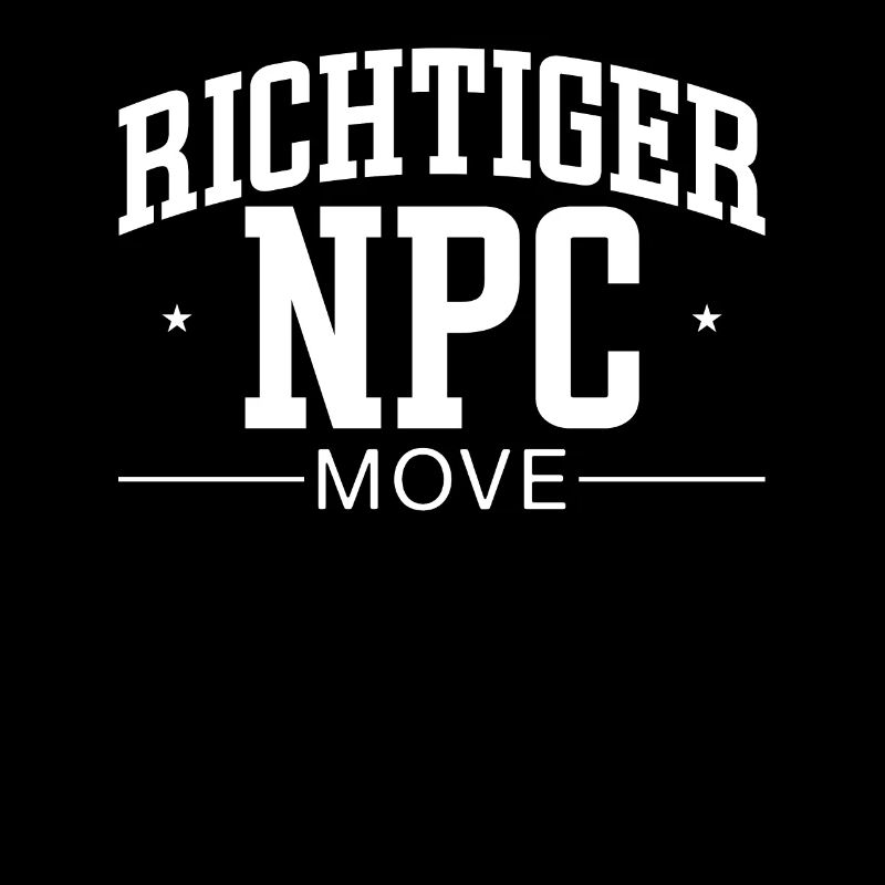 Proper NPC Move – Gamer Humor and Style