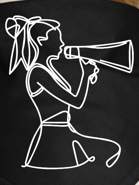 Cheerleader Sketch