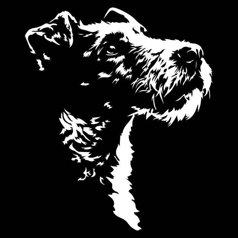 Silhouette Fox Terrier Fox Terrier Des chiens Wilsigns