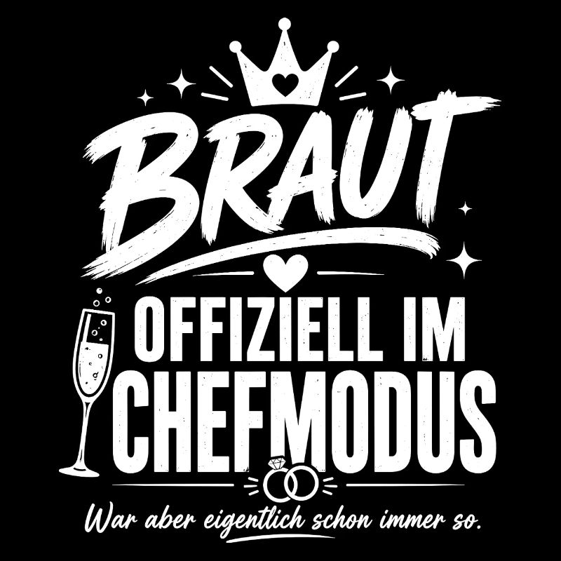 Braut im Chefmodus