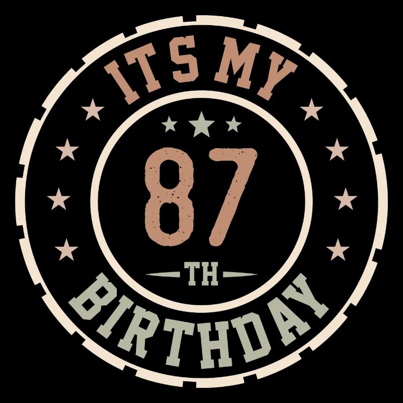 C'est Mon 87e Anniversaire Cadeau 87 Ans