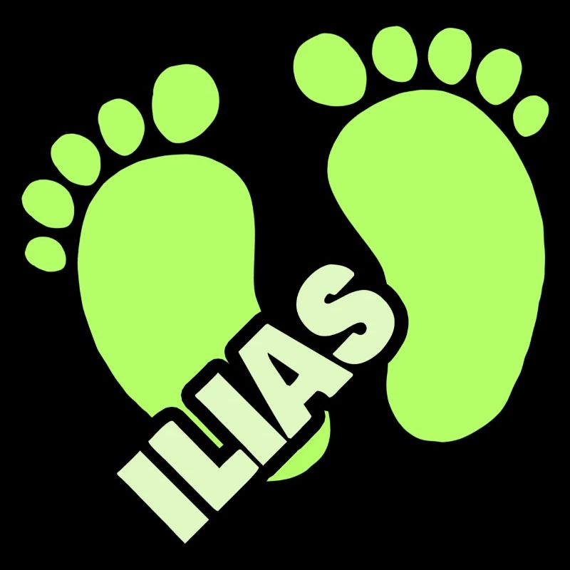 Empreinte bébé naissance Ilias