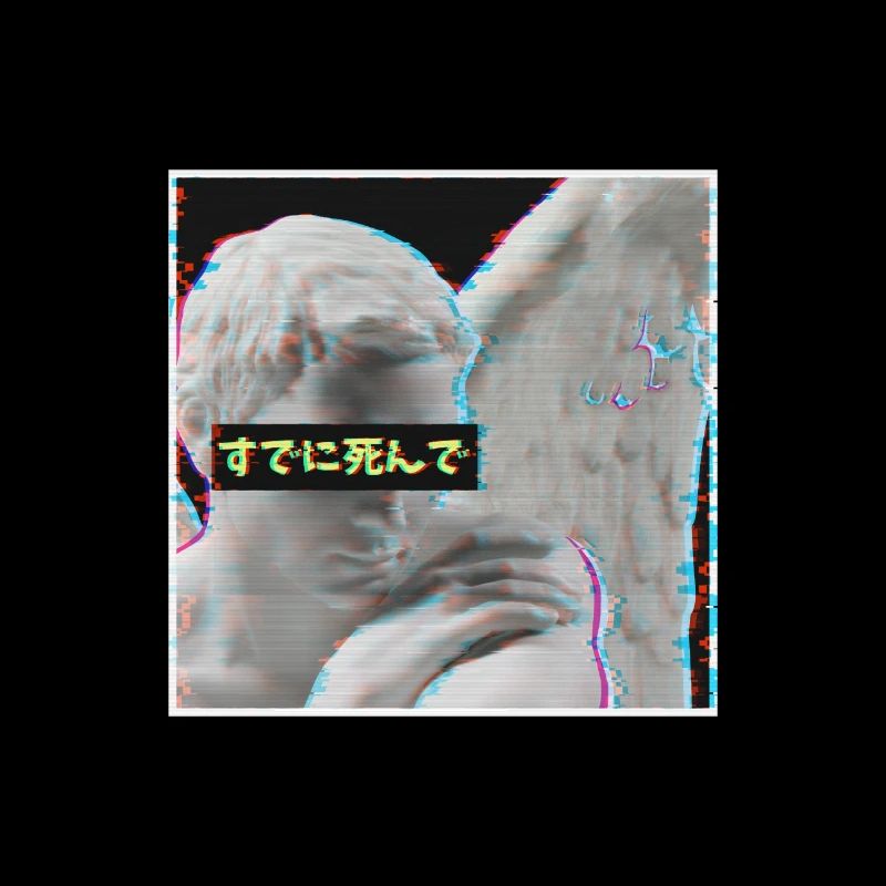 Cadeau de statue de mode esthétique Vaporwave