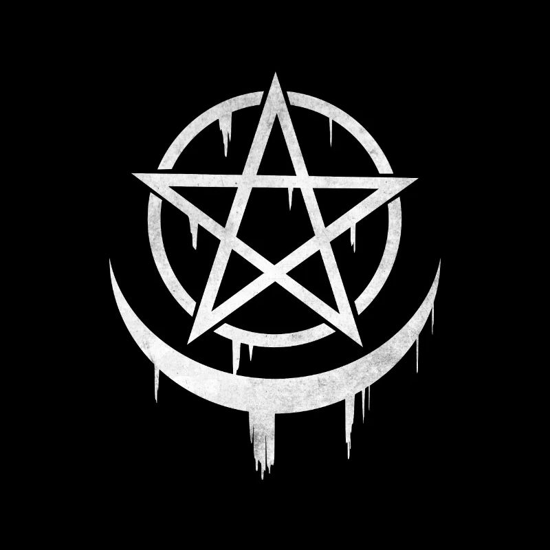 Occult occultism moon gothic gift idea