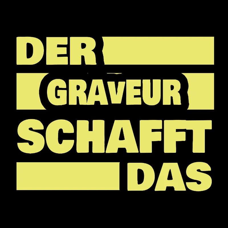 Graveur als Arbeit